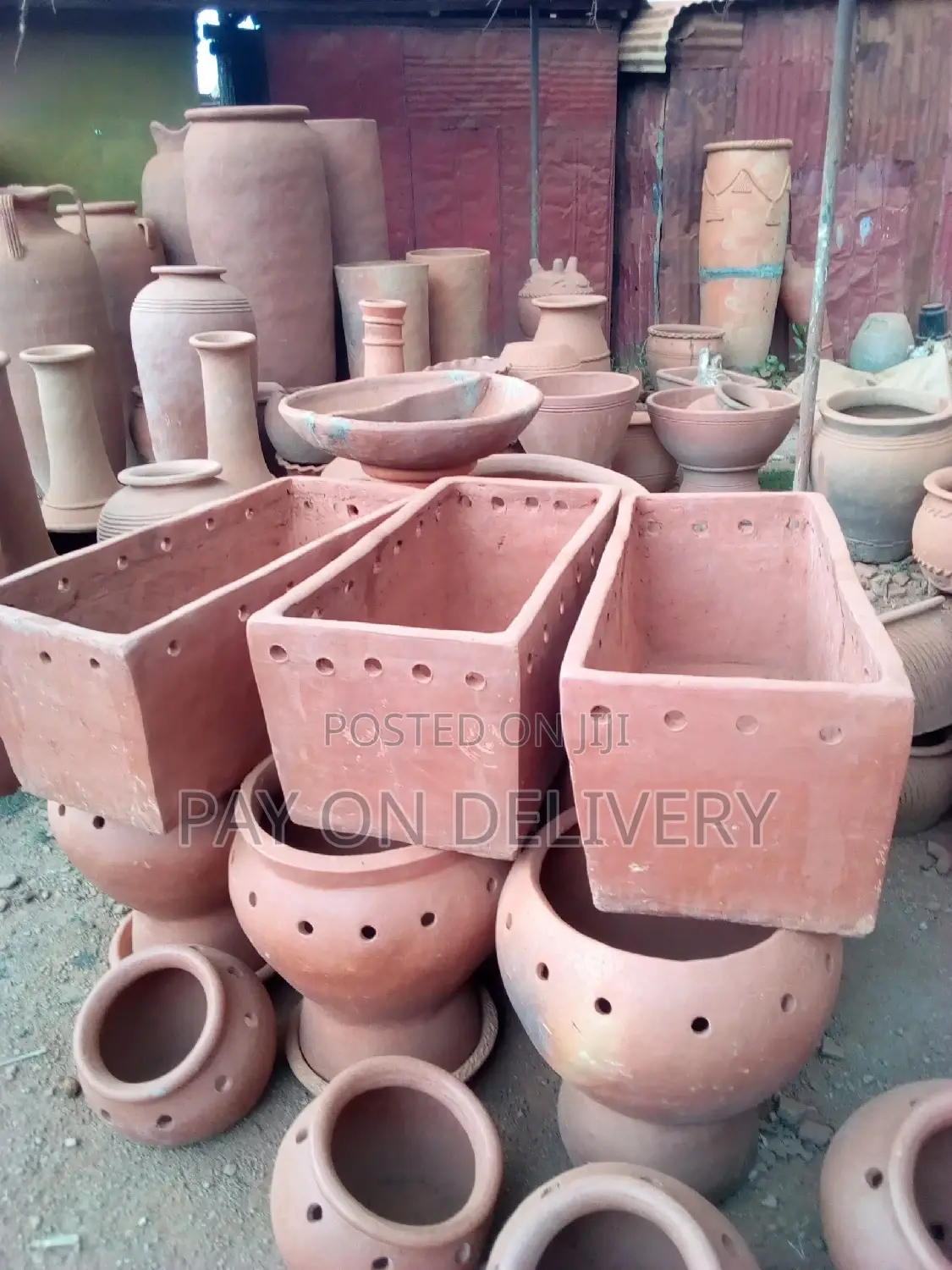 From Back in Old Days (Clay Flower Pots)