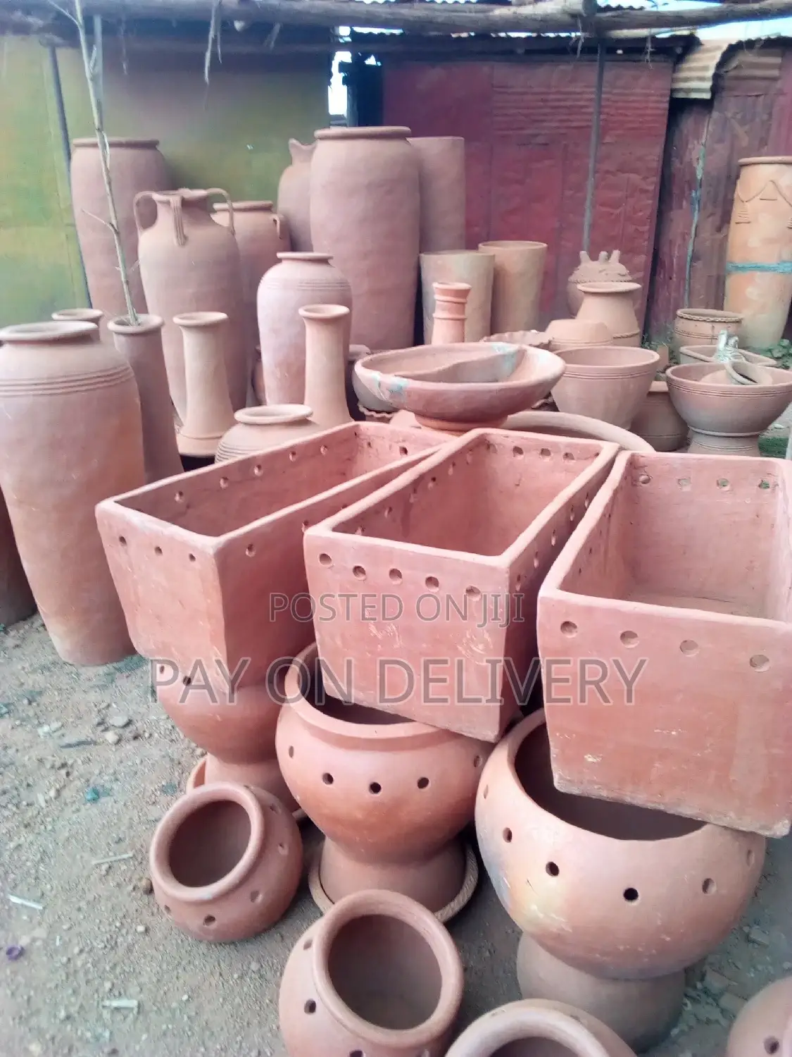 From Back in Old Days (Clay Flower Pots)