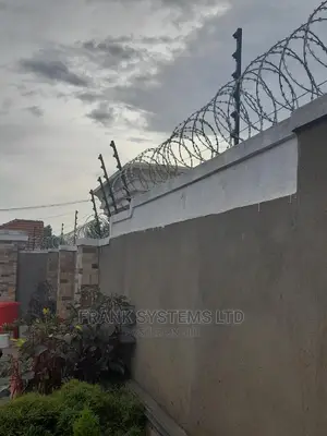 Photo - Electric Fence With Razor Wire 730mm