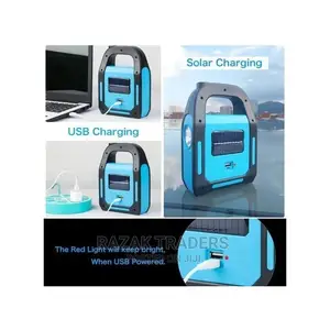 3 Lights In 1 Rechargeable Emergency Led Lamp With Solar