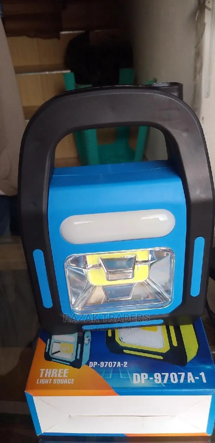 3 Lights In 1 Rechargeable Emergency Led Lamp With Solar
