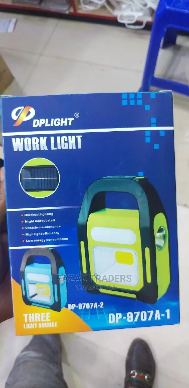 3 Lights In 1 Rechargeable Emergency Led Lamp With Solar