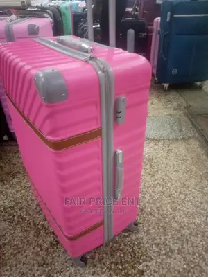 Plastic Suitcase Medium ( Pink)