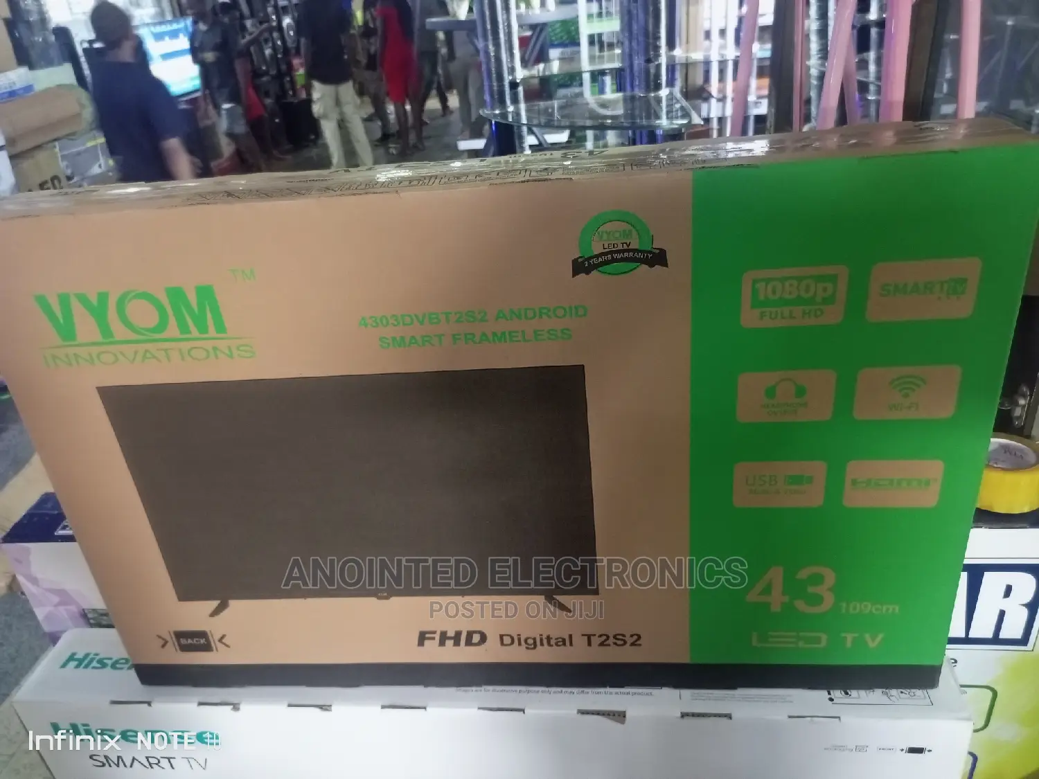 Vyom 43" Smart Tv