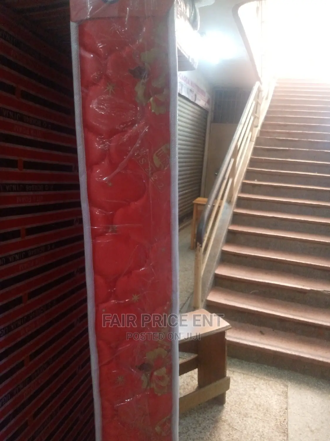 Mattress 3*6 6 Inches ( Red)