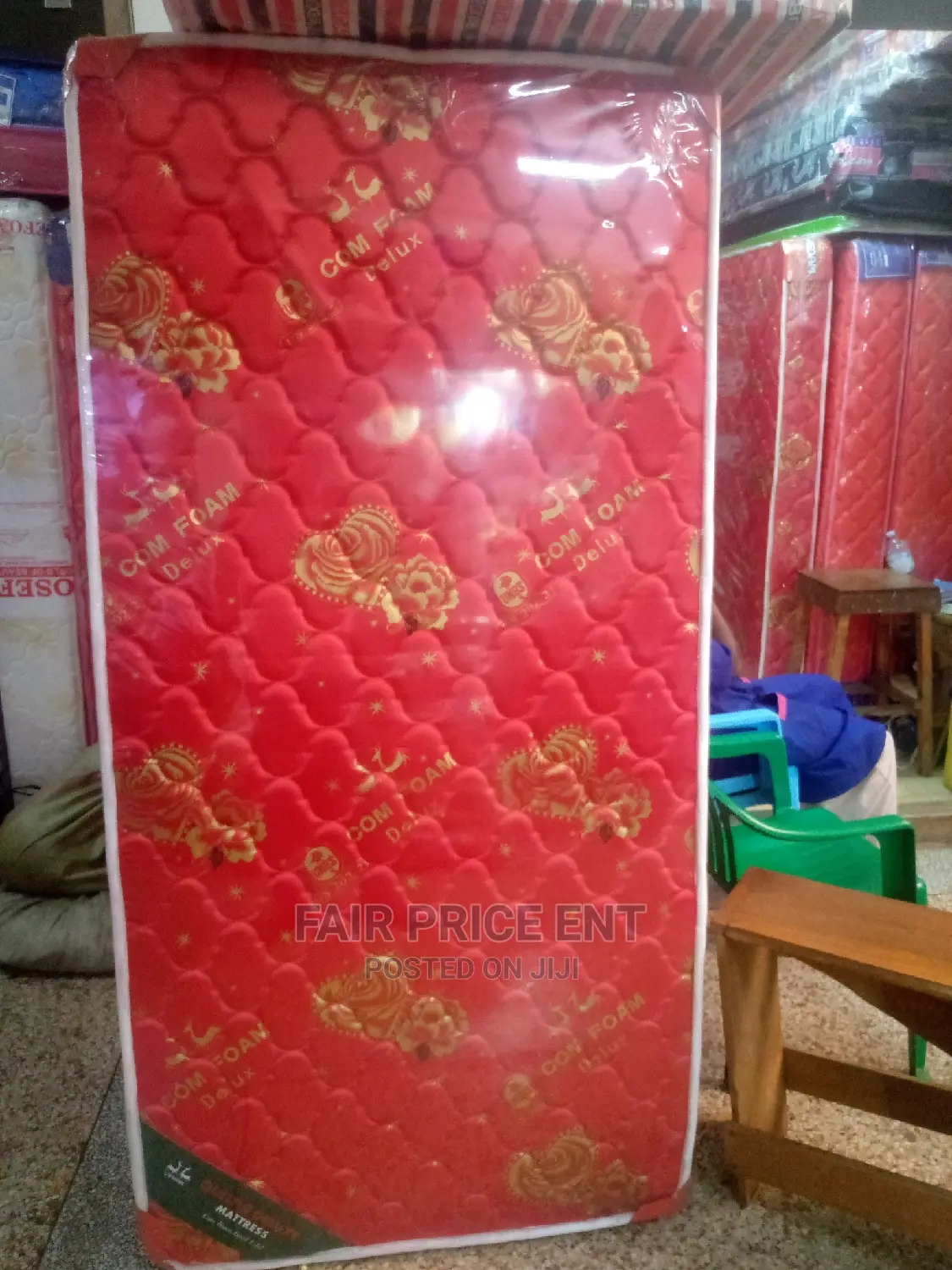 Mattress 3*6 6 Inches ( Red)
