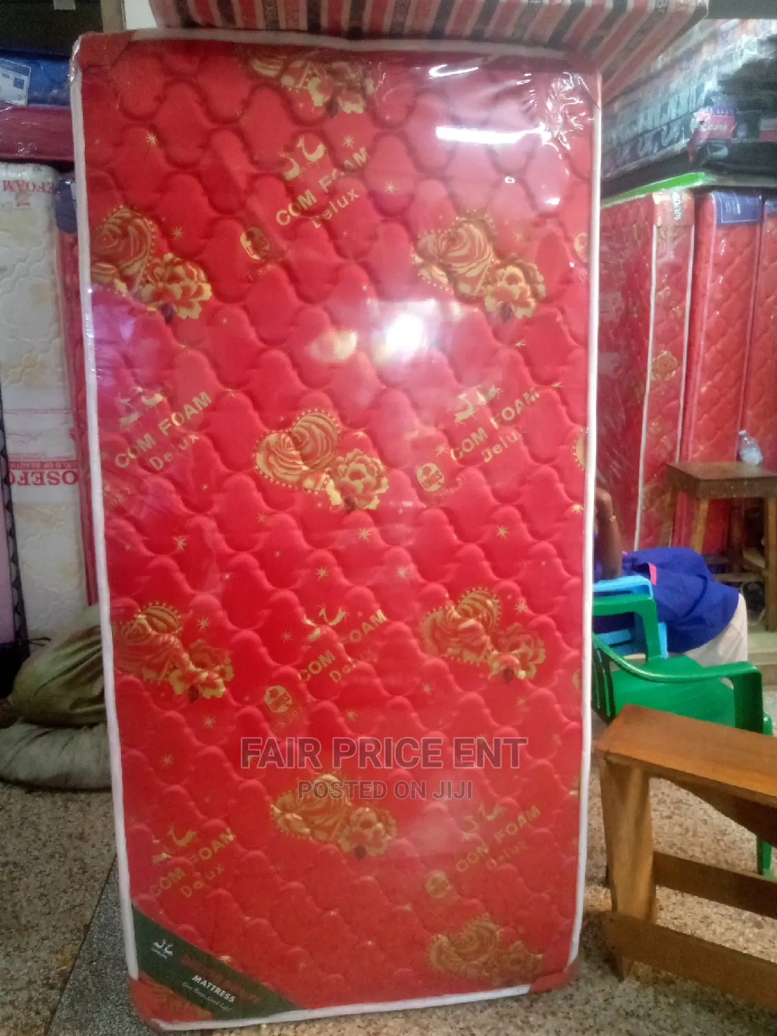Mattress 3*6 6 Inches ( Red)