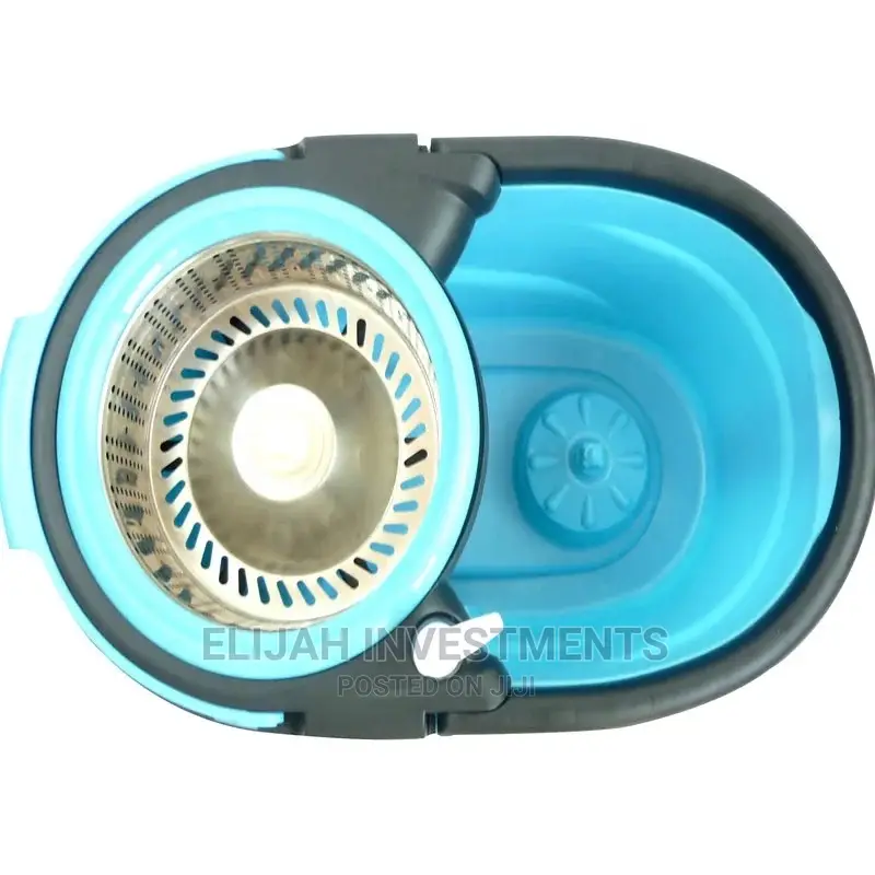 360 Detachable Mop Bucket Set, Wheels Spin Head Mopper