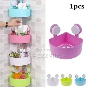Triangular Shower/Bathroom Corner Shelf