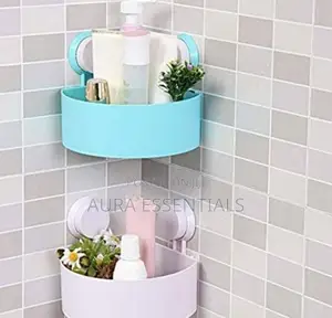 Triangular Shower/Bathroom Corner Shelf