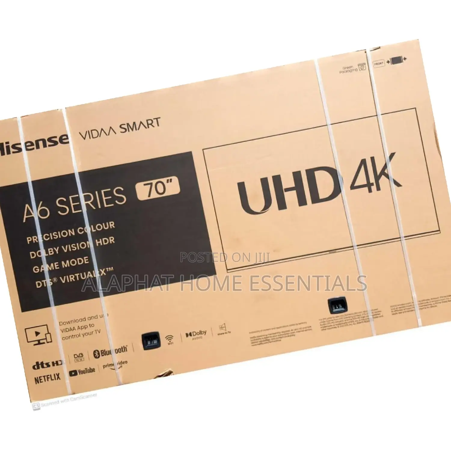 Hisense 70” A6 Series Tv