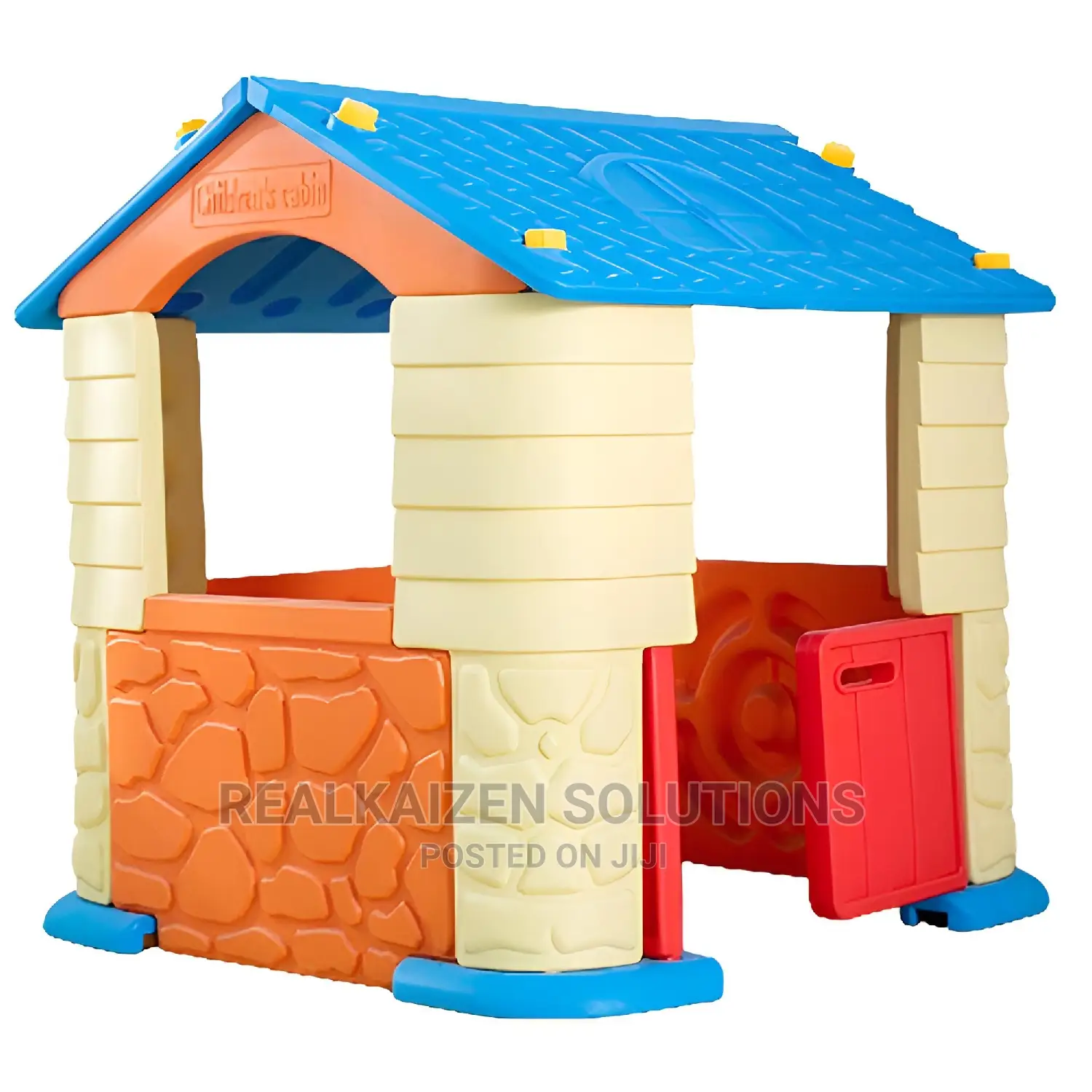 Outdoor and Indoor Children's Cabin Quality Playhouse