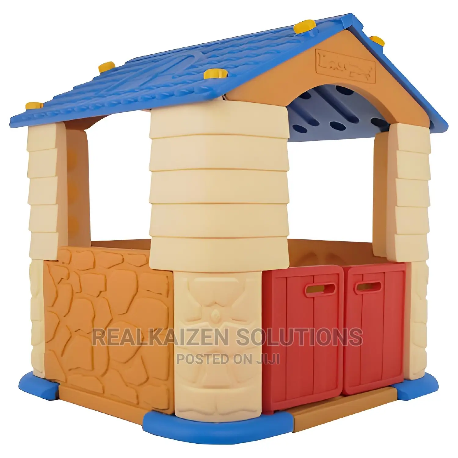 Outdoor and Indoor Children's Cabin Quality Playhouse