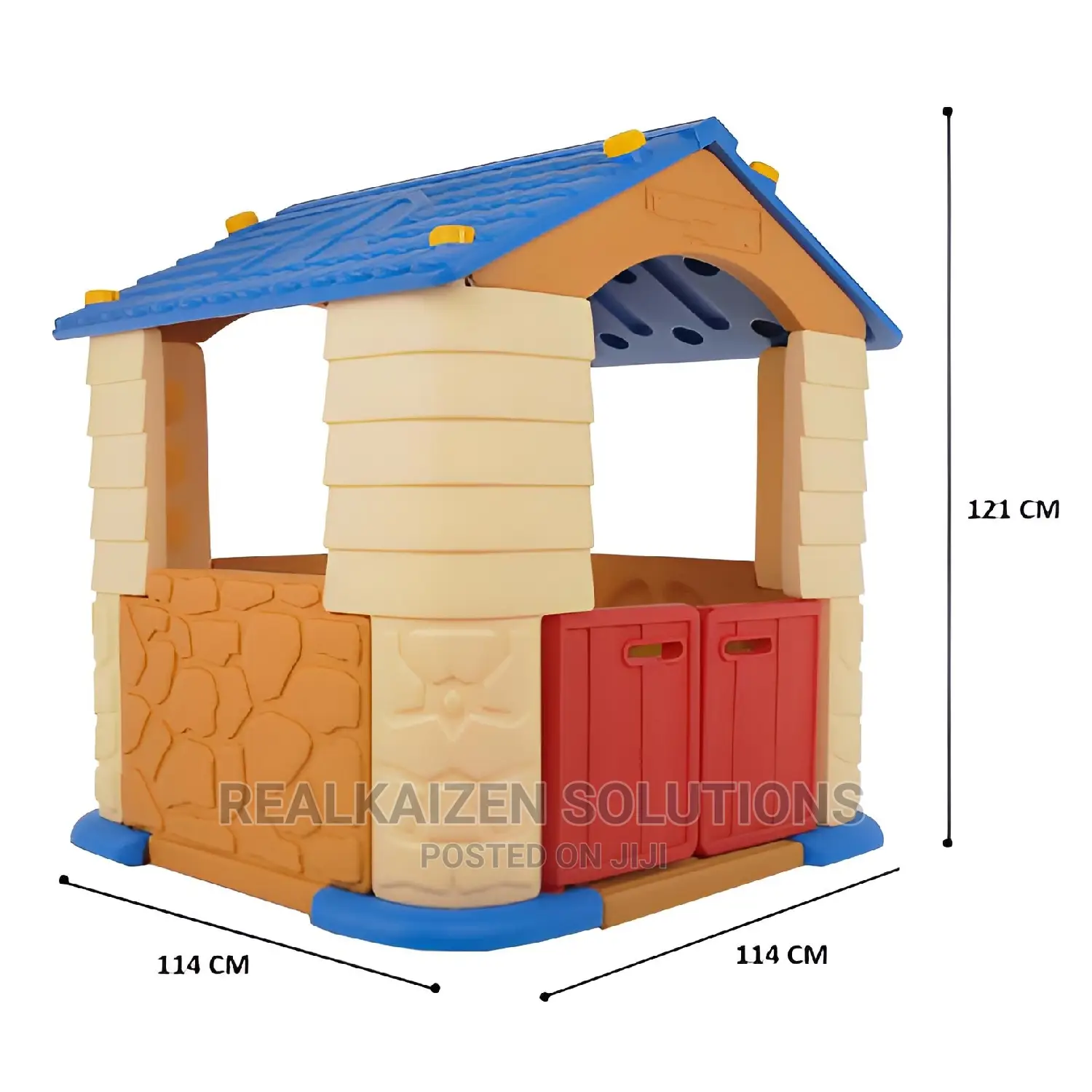 Outdoor and Indoor Children's Cabin Quality Playhouse