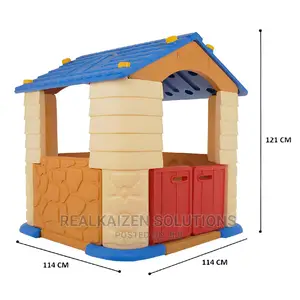Outdoor and Indoor Children's Cabin Quality Playhouse
