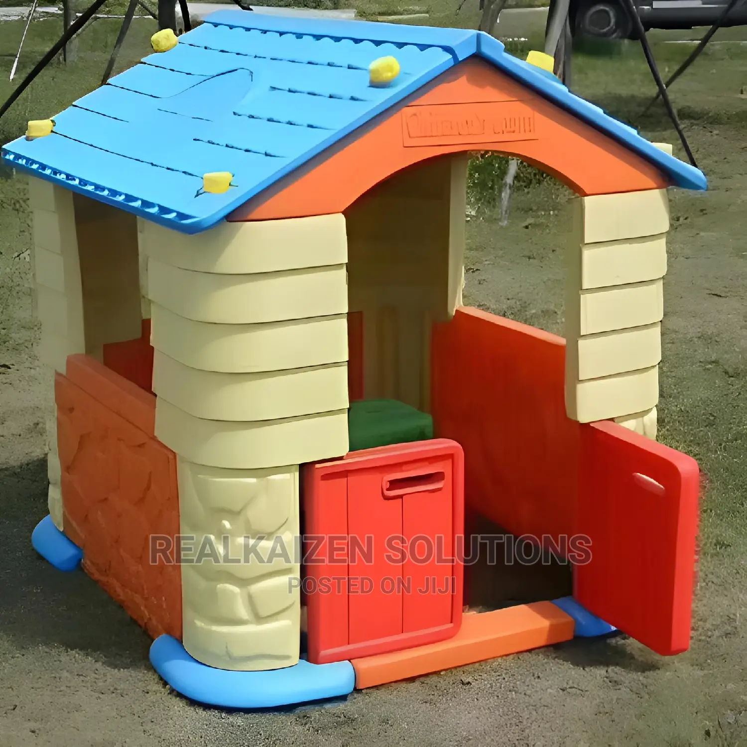 Outdoor and Indoor Children's Cabin Quality Playhouse