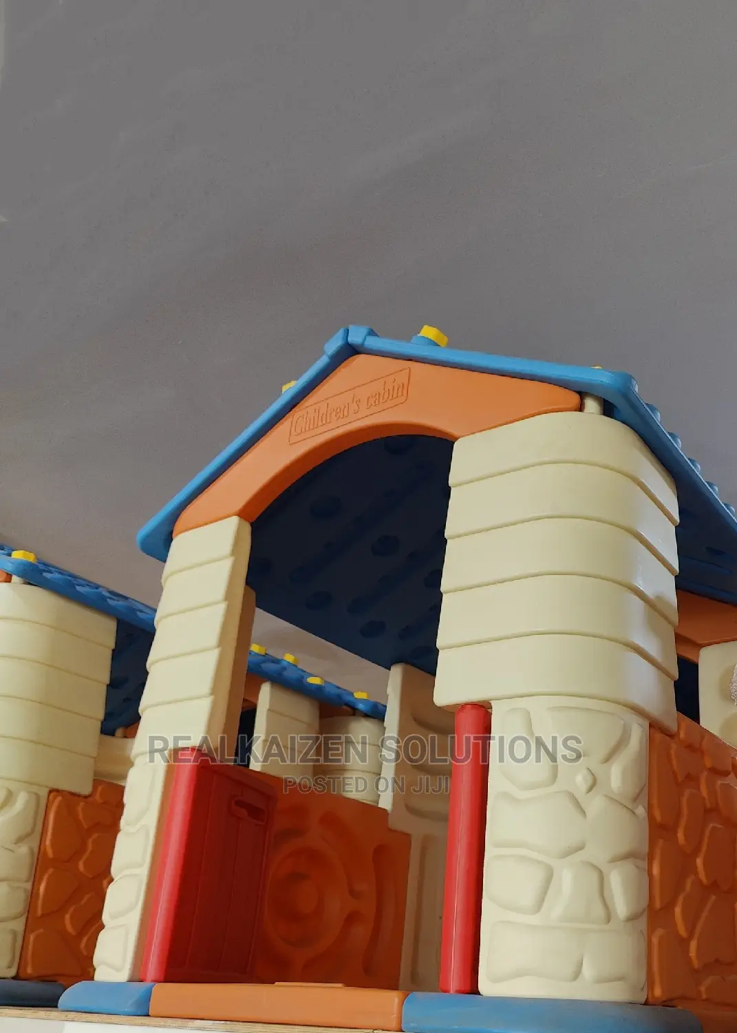 Outdoor and Indoor Children's Cabin Quality Playhouse