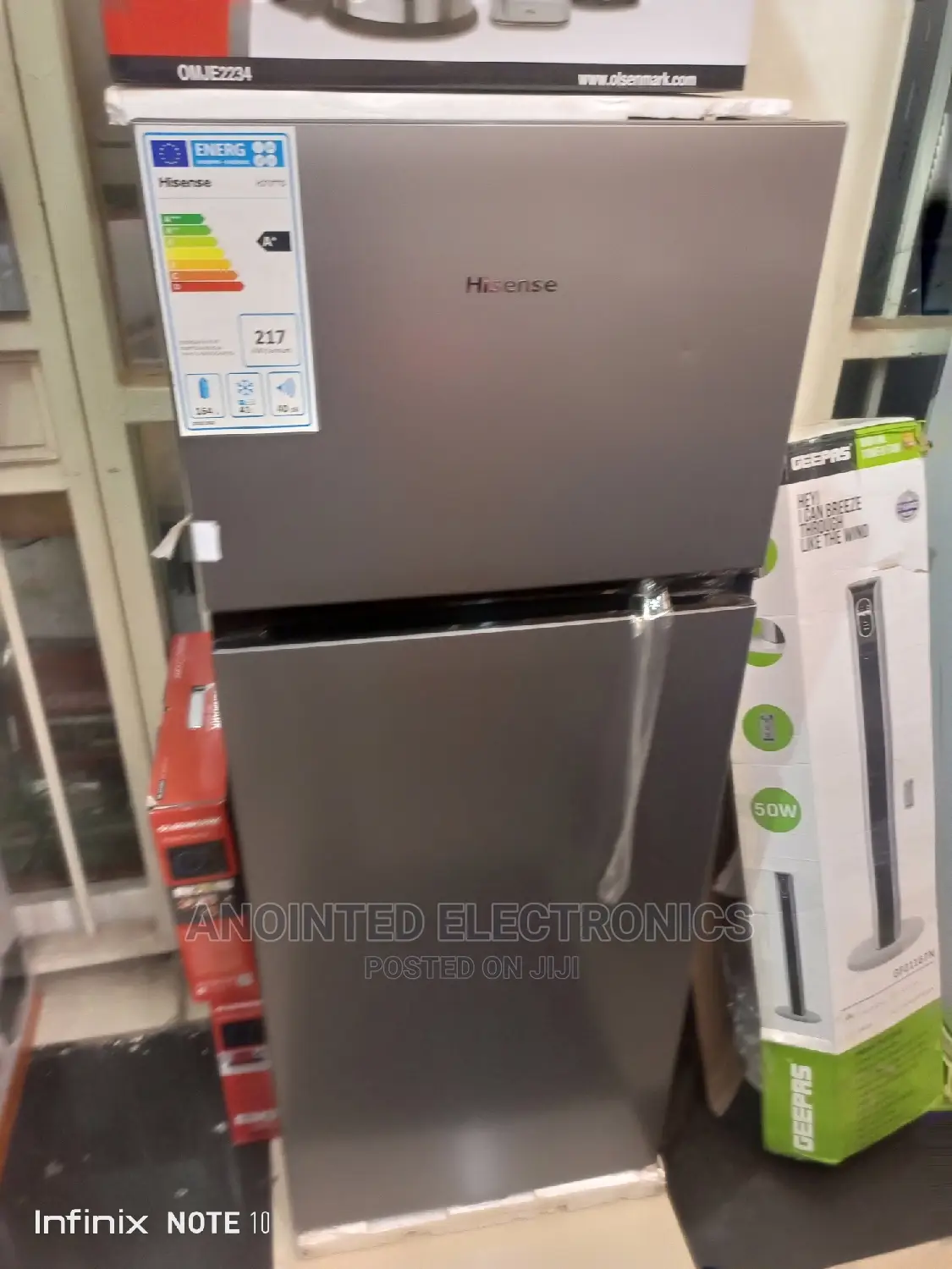 Hisense Fridge 98L