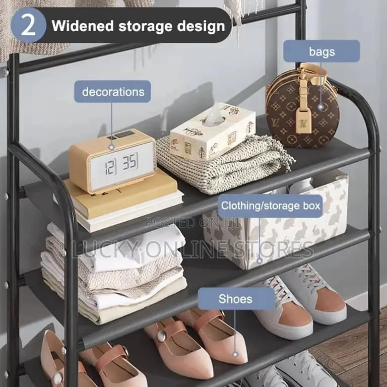 Coat Organizer and Shoe Rack