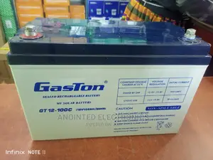 Gaston Batry GT12-100C 12v102ah/20hr