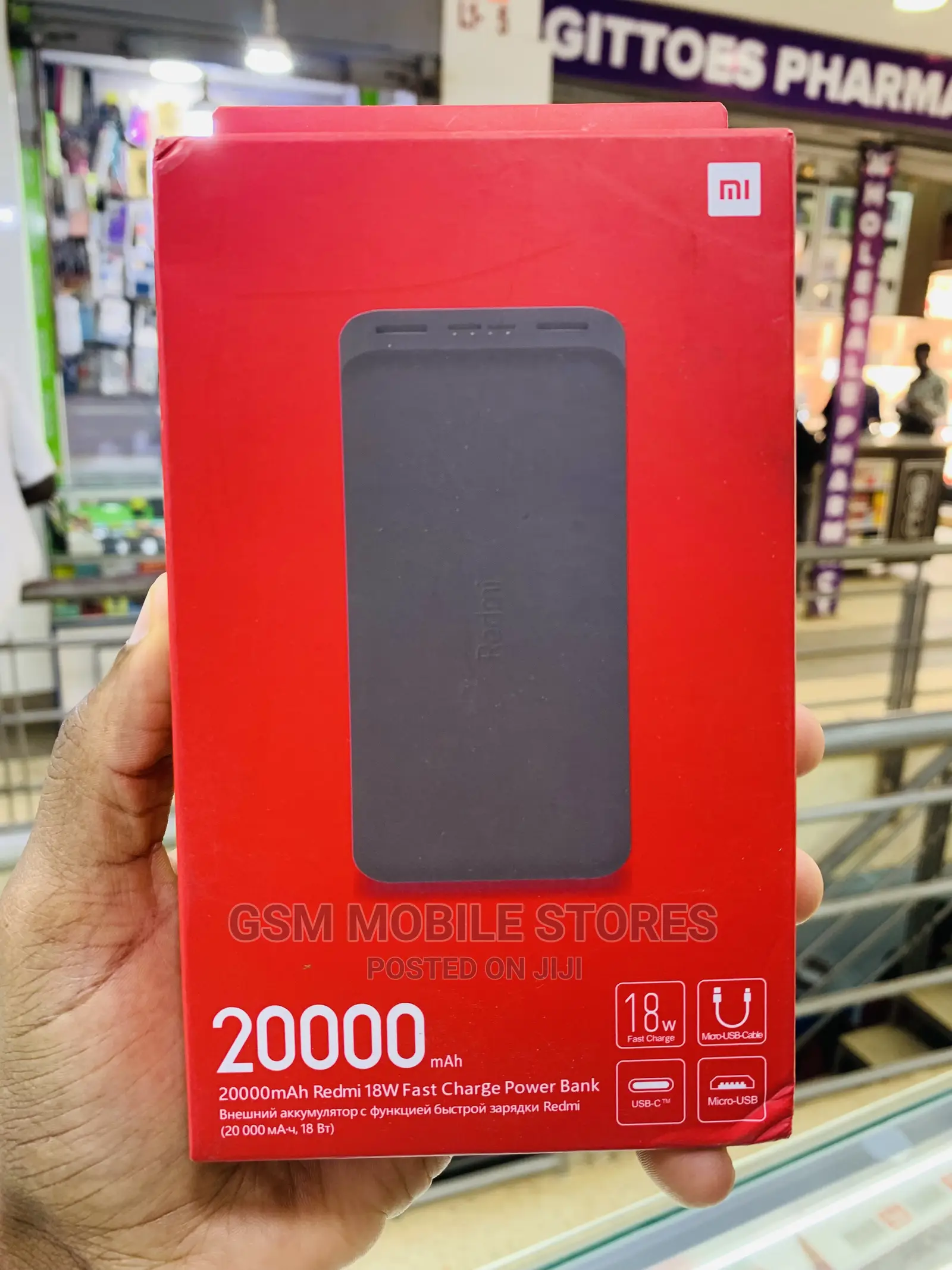 Xiaomi Redmi 20000mah Fast Charge Power Bank