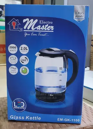 Glass Electric Kettle Electro Masters