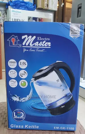 Glass Electric Kettle Electro Masters