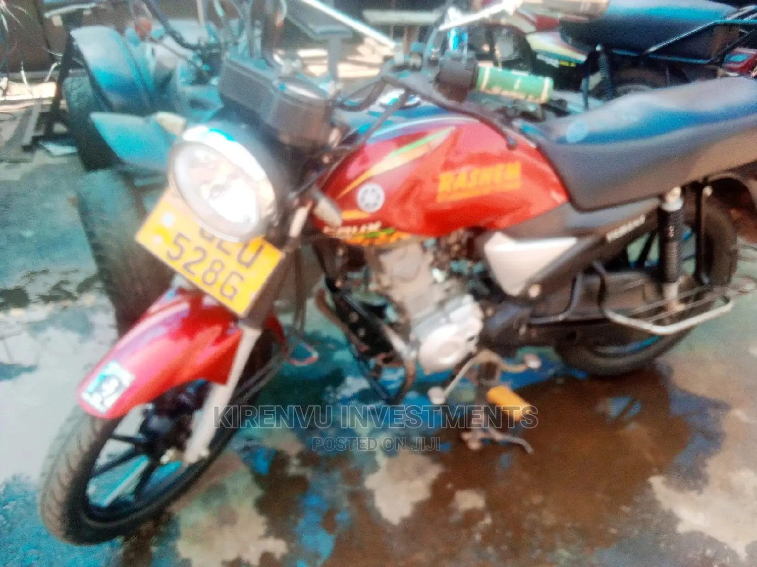 Yamaha Crux 2018 Red