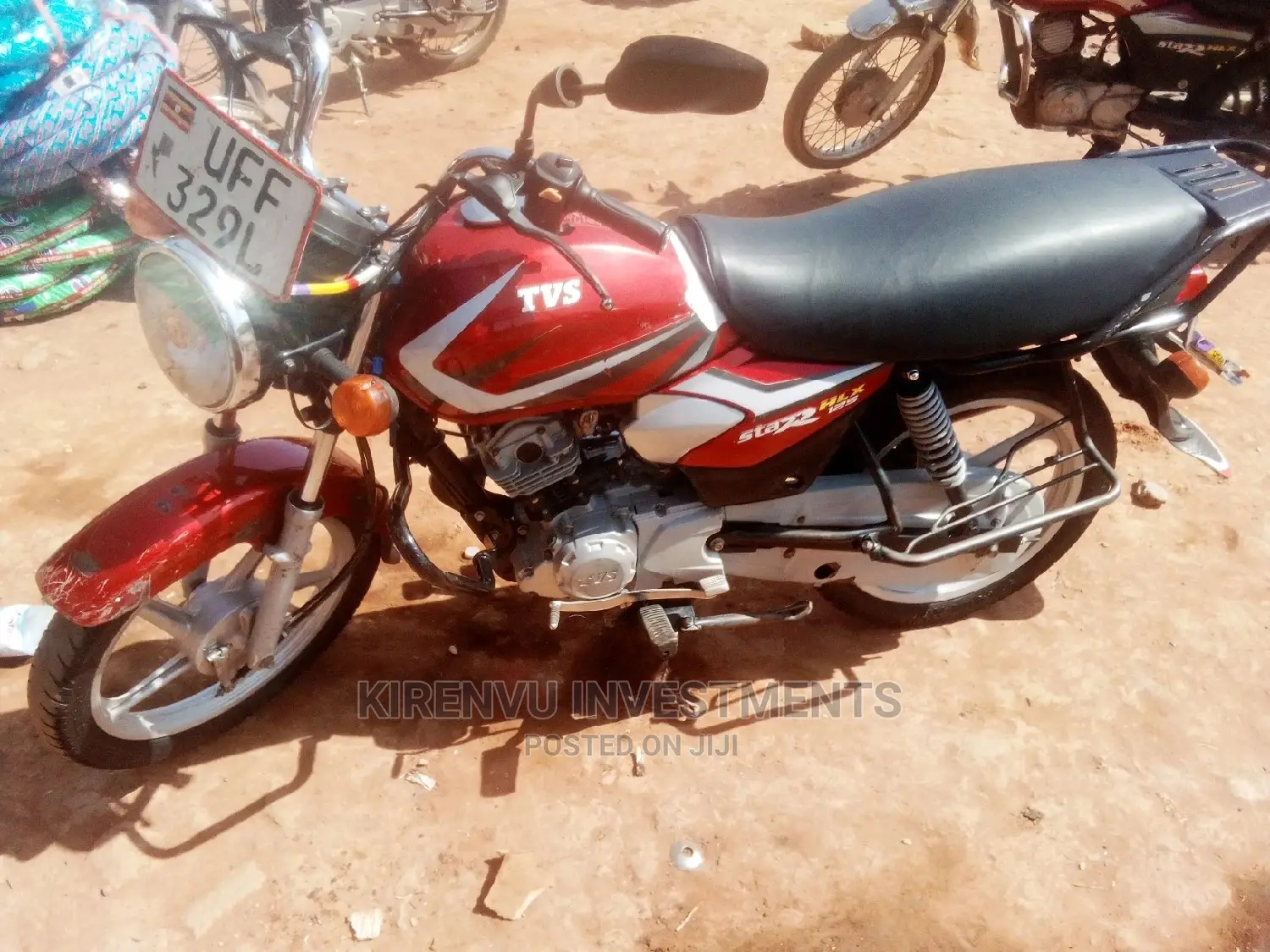 TVS Apache 180 RTR 2018 Red