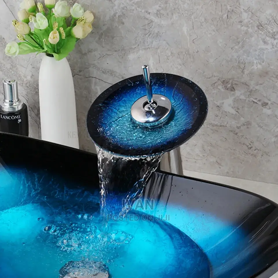 Glass Countertop Saucers