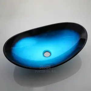Glass Countertop Saucers