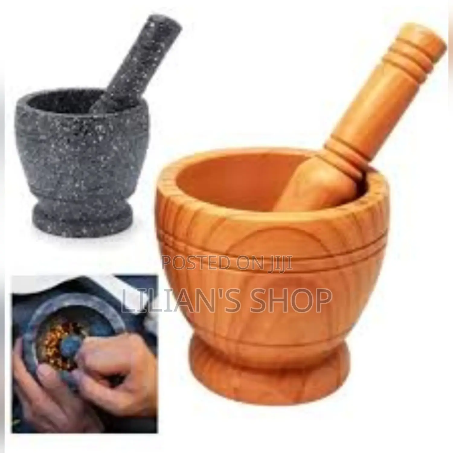 Wooden Motar