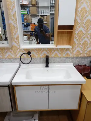 White Hw Vanity