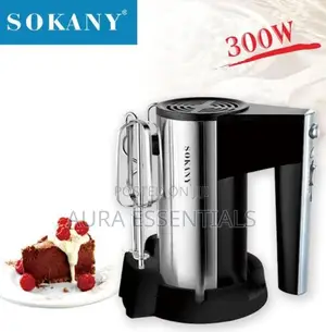 Sokany Stainless Steel Portable Baking Hand Mixer
