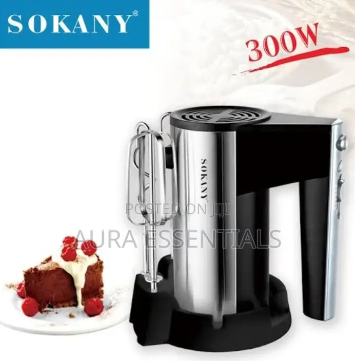 Sokany Stainless Steel Portable Baking Hand Mixer
