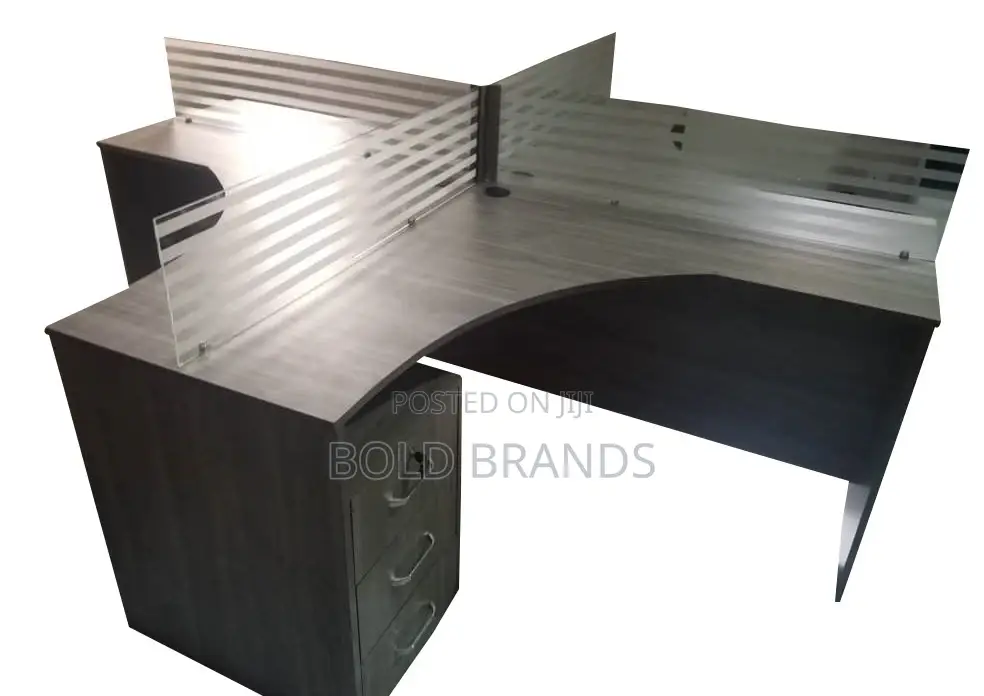 4 Seater Workstation Lshape