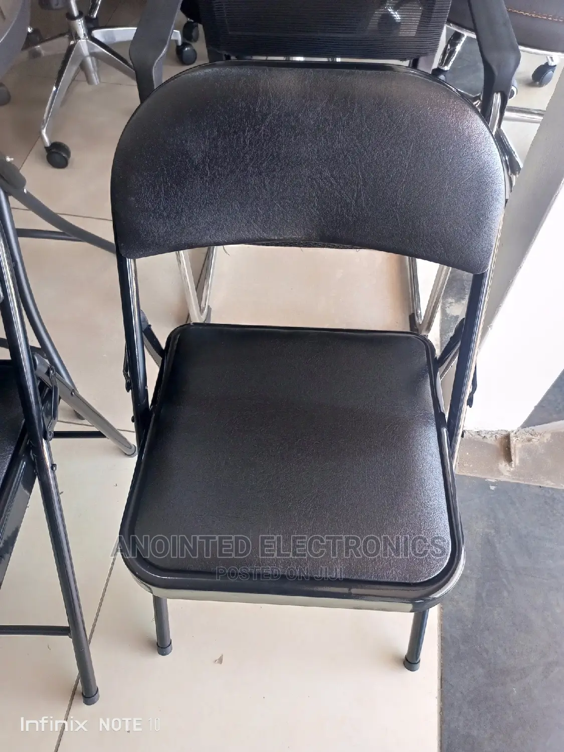 Black Foldable Chairs