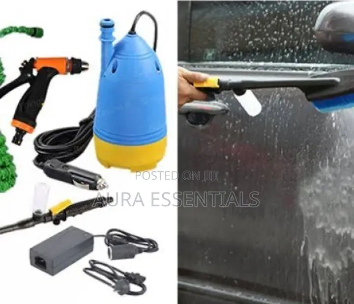 Portable High Pressure 12v Car Washing Tool Set