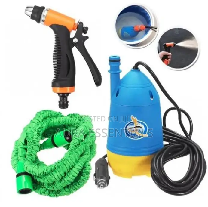 Portable High Pressure 12v Car Washing Tool Set
