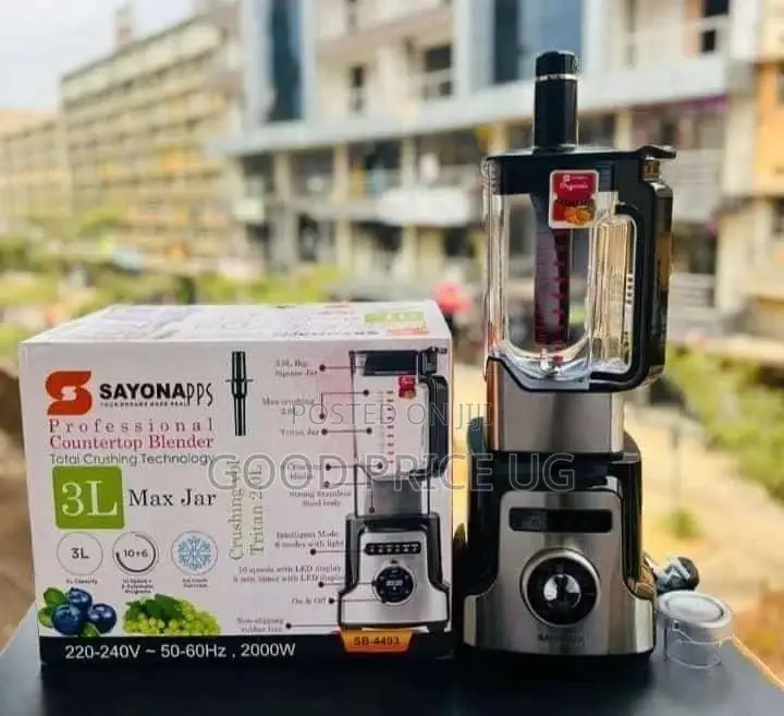 3 Litres Sayona Professional Blender With 2 Years Warranty