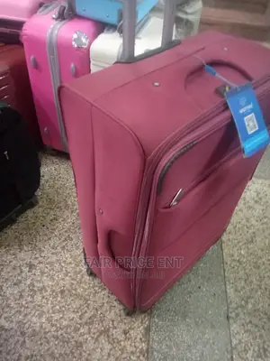 Executive Cloth Suitcase by Good Partner Large( Red)