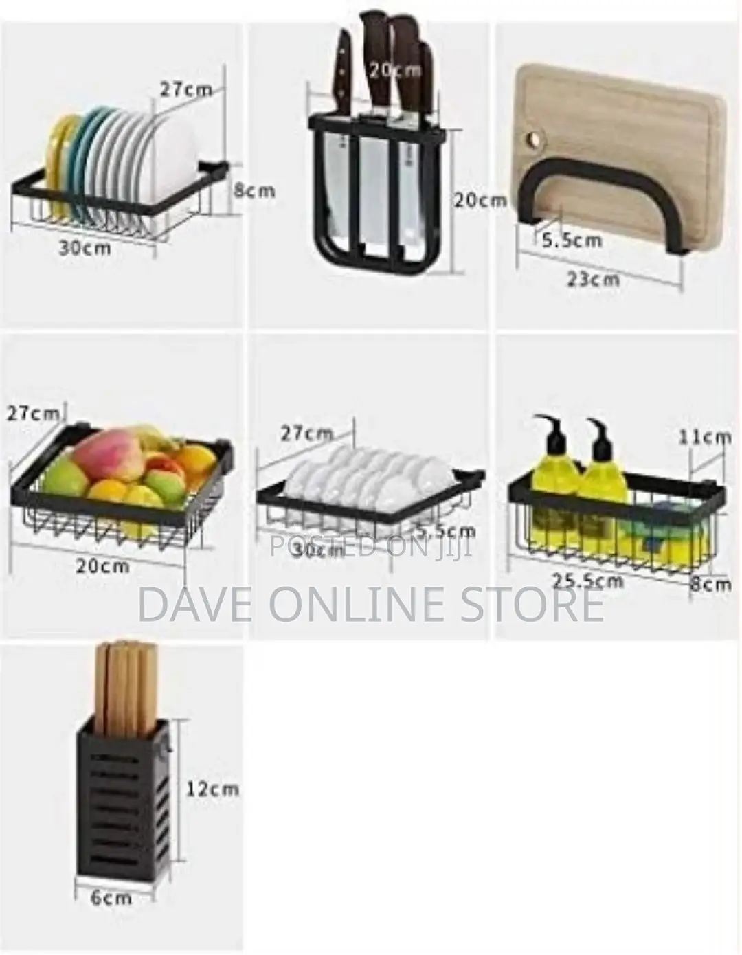 Dish Drying Draining Rack, Over the Sink Display Stand