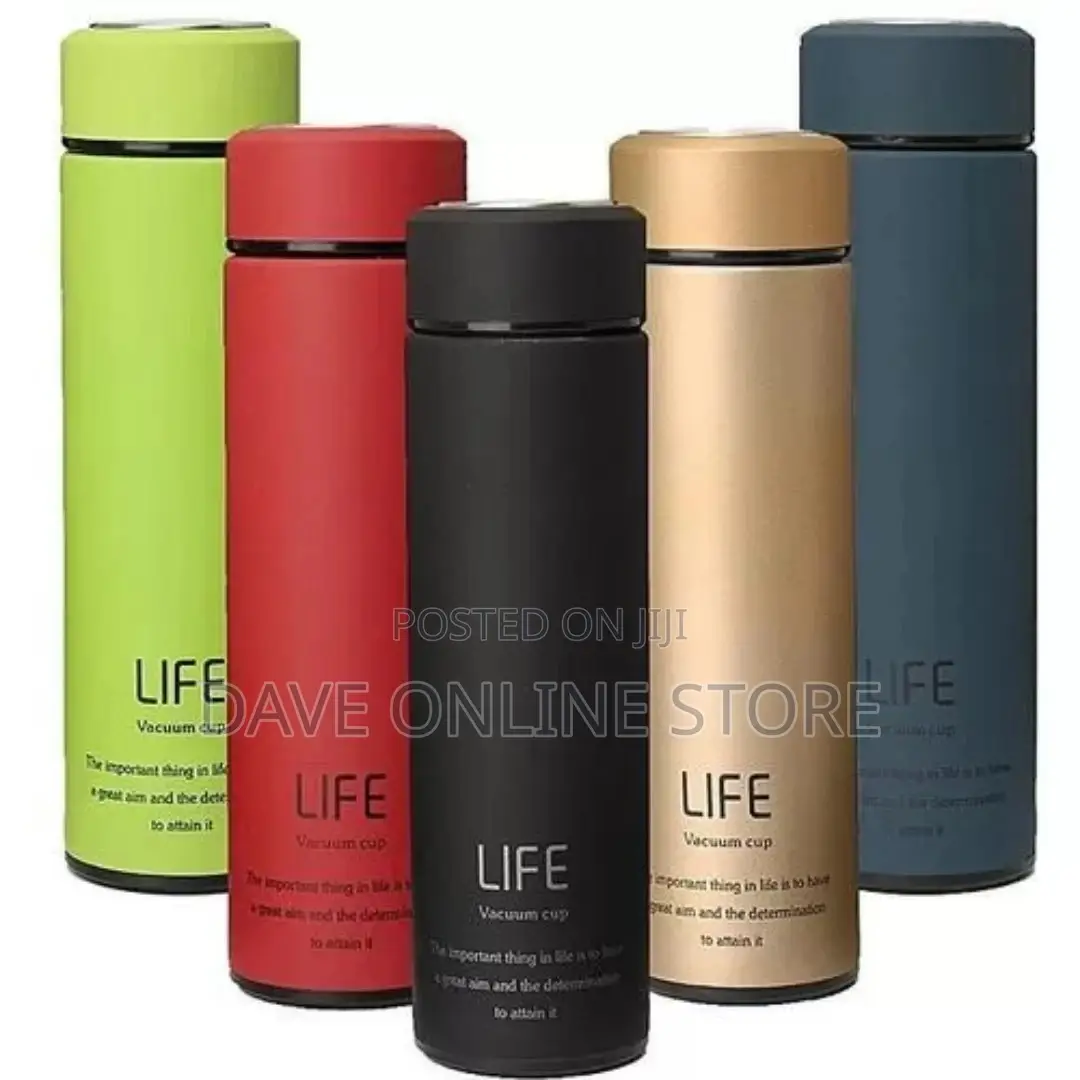 Life Tea Water Coffee Flask Vacuum Bottle, 450ml