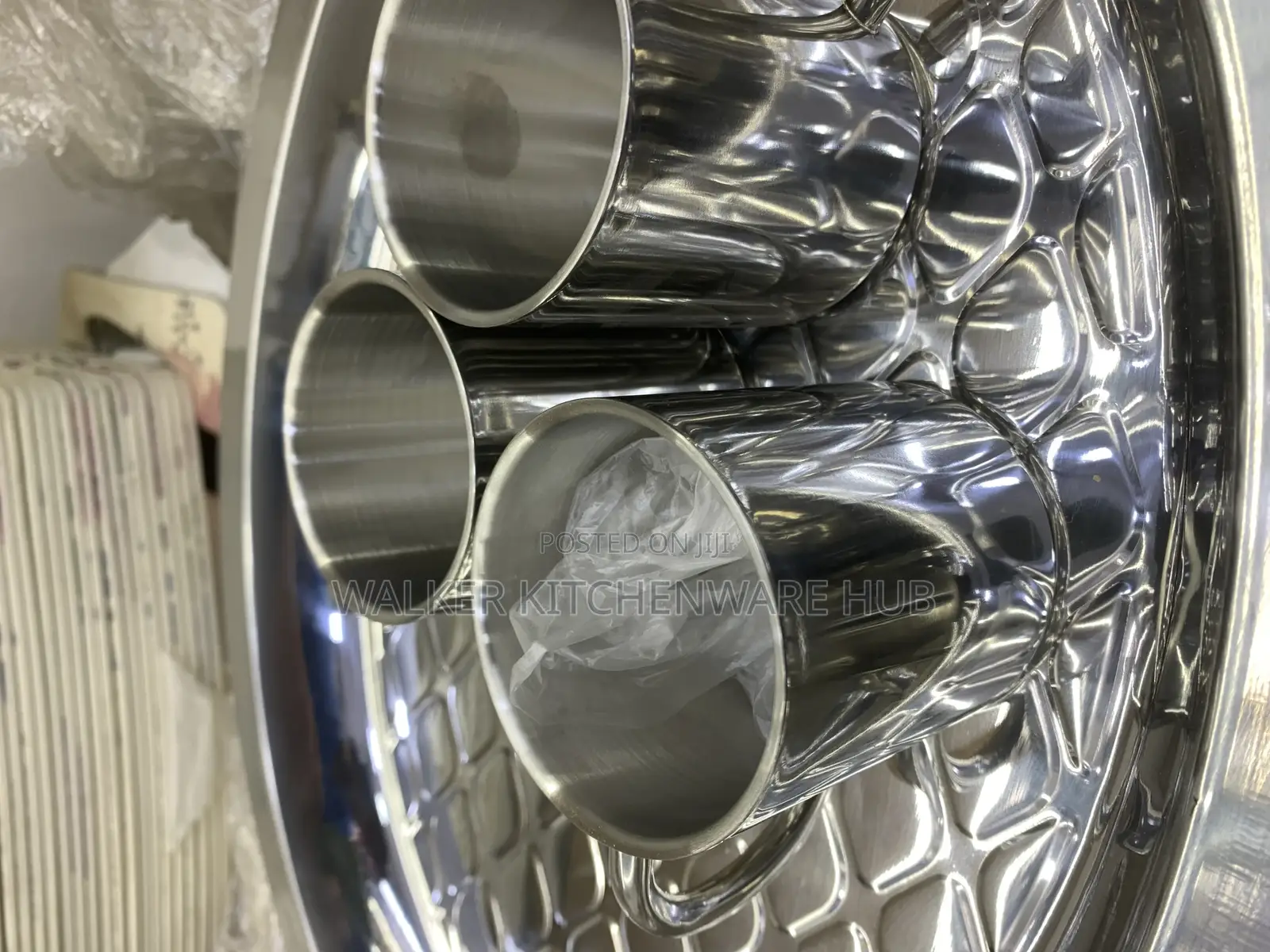 Heavy Duty Stainless Steel Cups