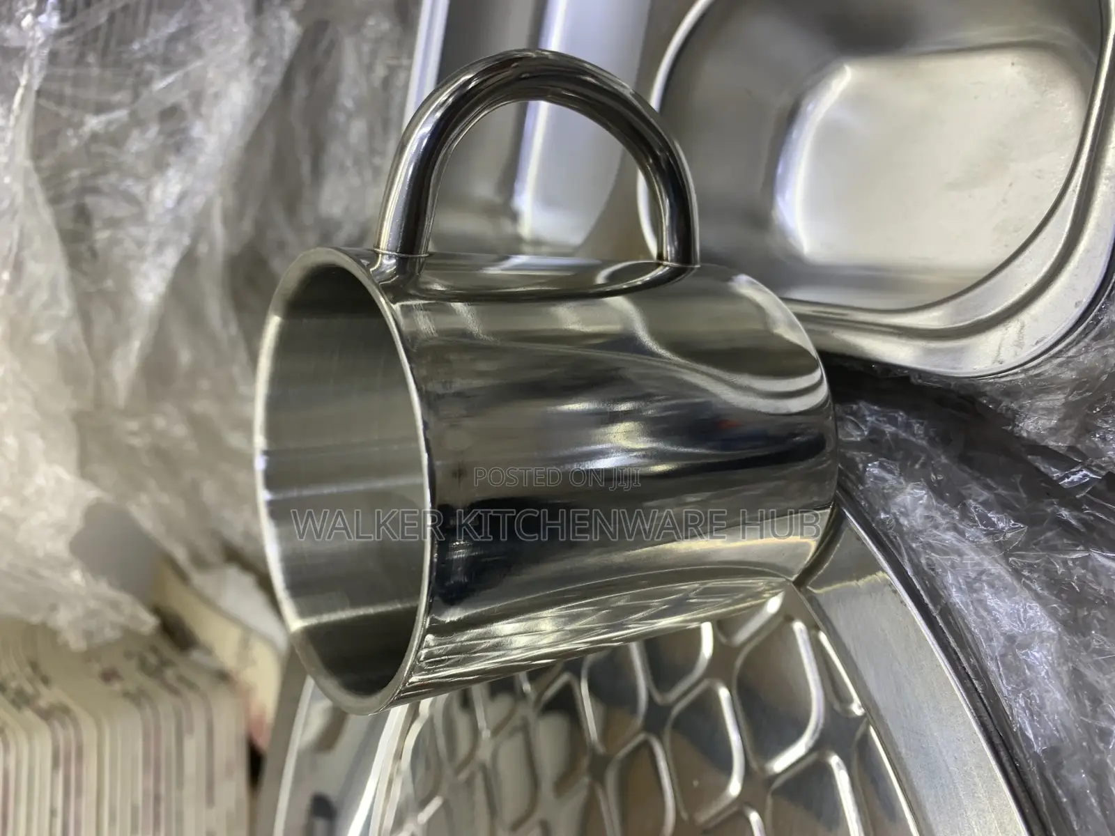 Heavy Duty Stainless Steel Cups