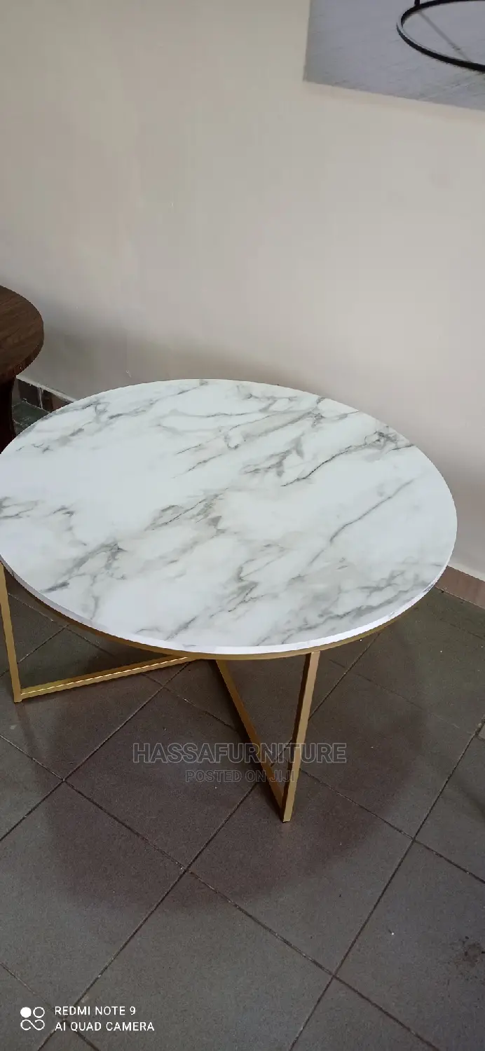 Wood and Metal Centre Table