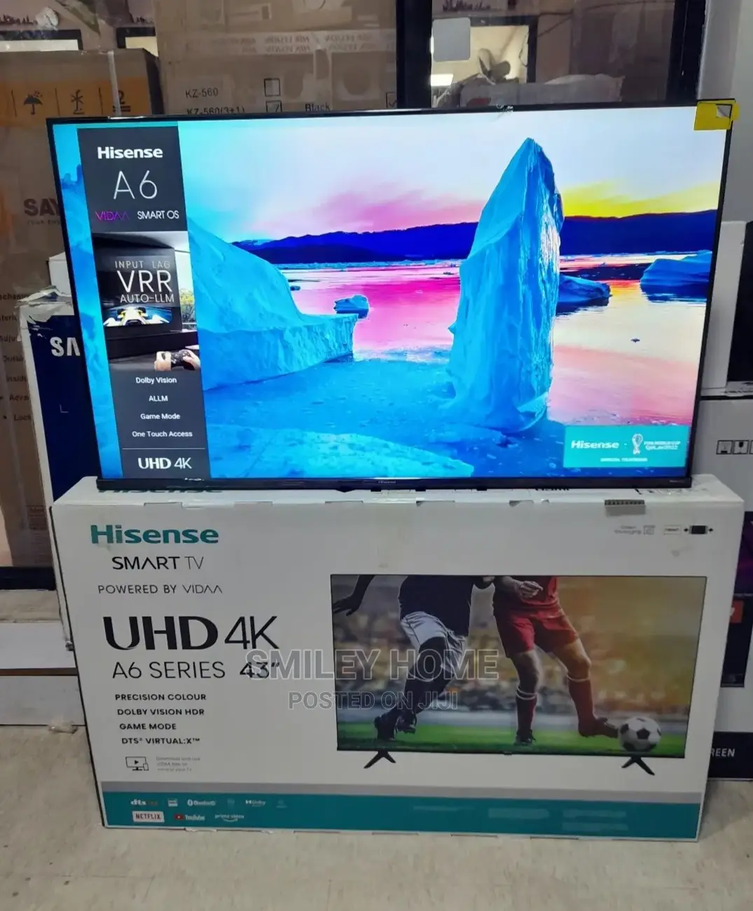 Hisense 43inches Smart Tv 4k