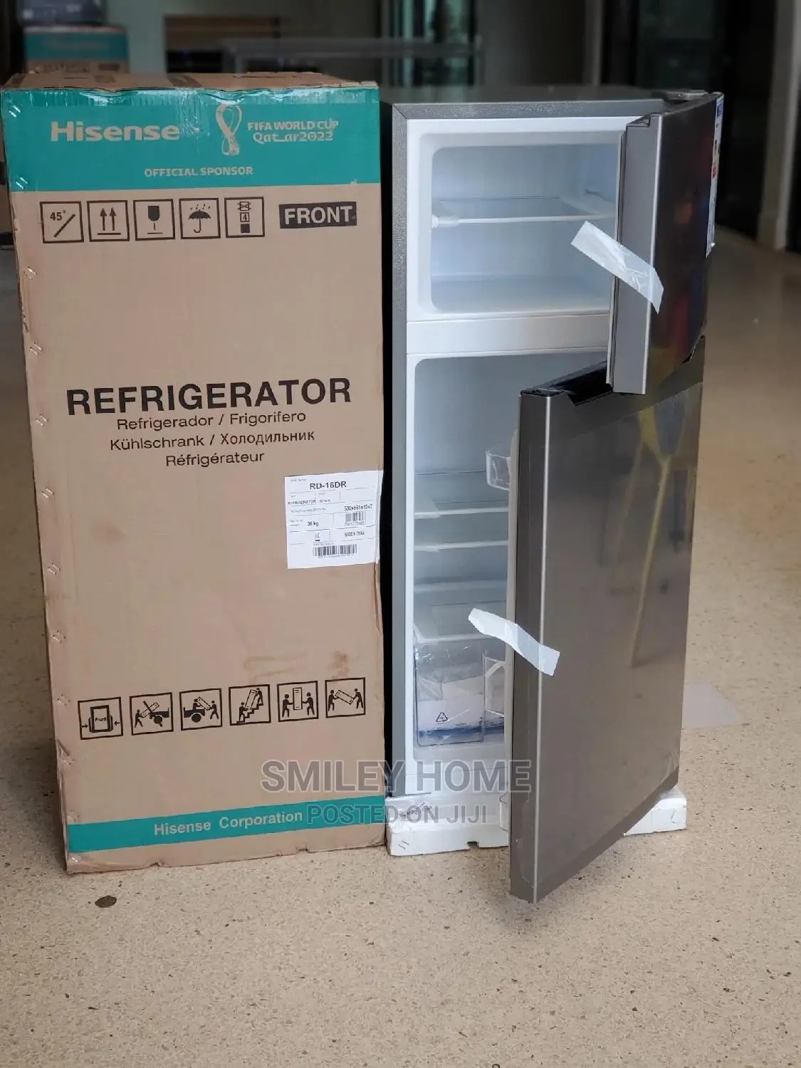 Hisense Refrigerator 160 Litres Double Door