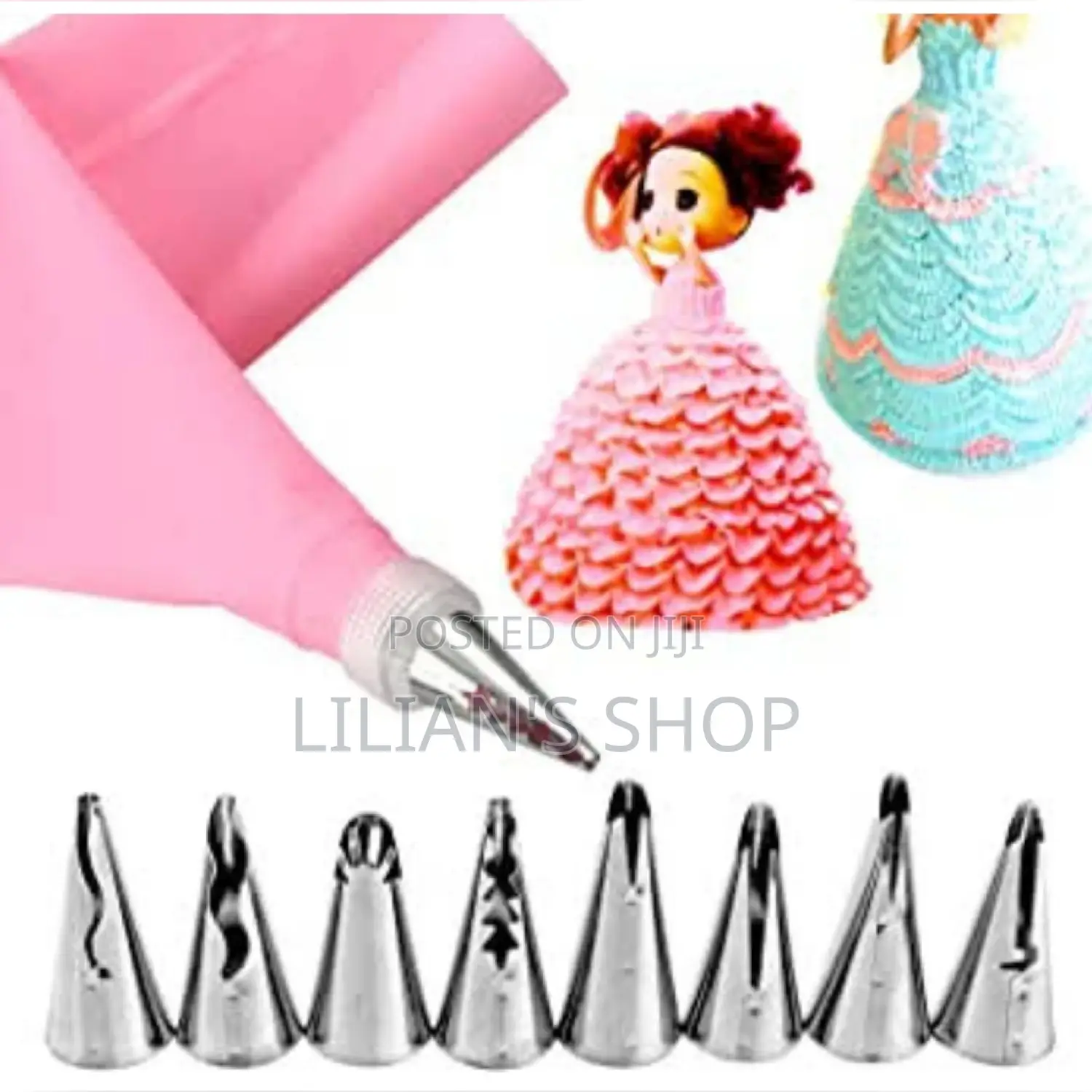 8 Pcs Icing Decorator