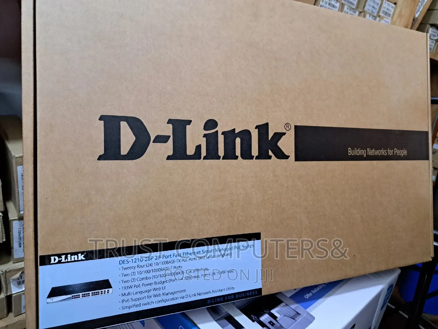 D-Link 1210-28p Smart Managed Poe Switch